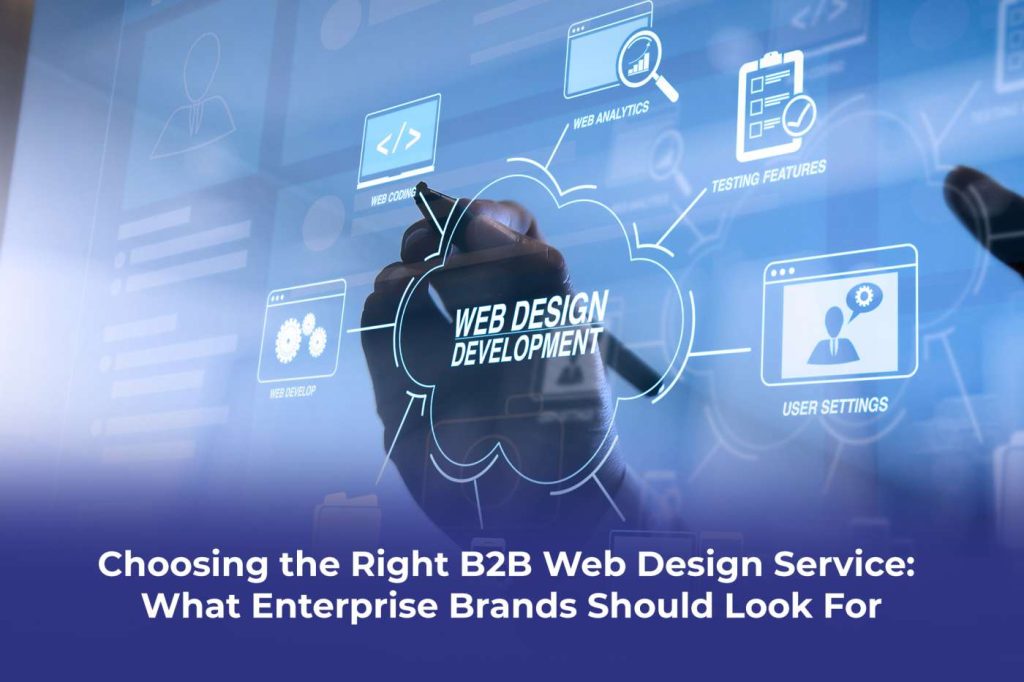 توضيح بنية الويب القابلة للتطوير لمواقع الويب الخاصة بالمؤسسات B2B